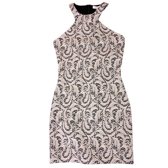 Parker Lace Racerback Cocktail Dress - Picture 3 of 9